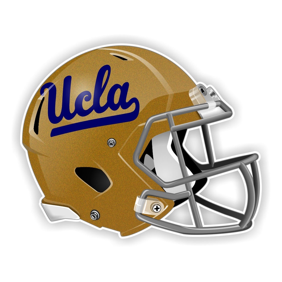 UCLA Bruins Football Helmet Decal Etsy