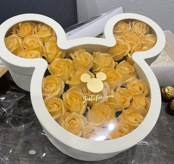 Hidden Mickey Flower Pins-Disney Inspired-Mouse Ears Bouquet