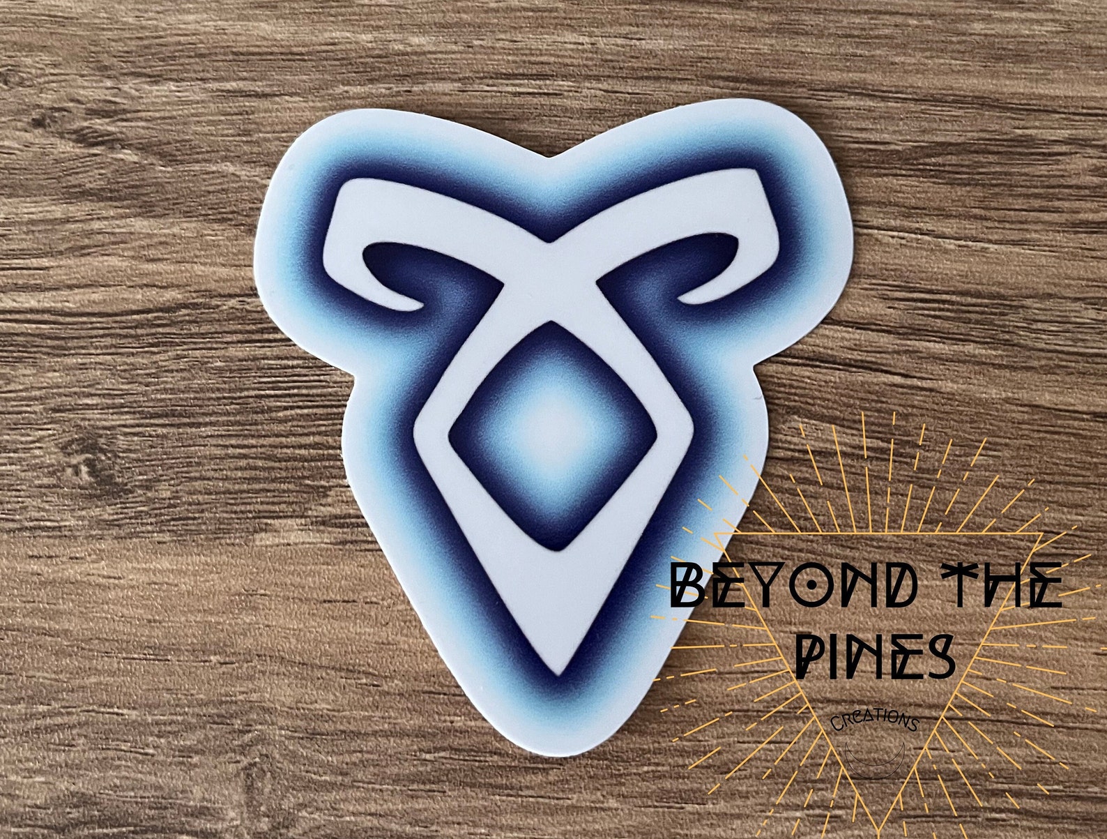 Undead Rune Sticker Shadowhunters Sticker, Angelic Rune Decal, Enkeli Mark, Mortal ...