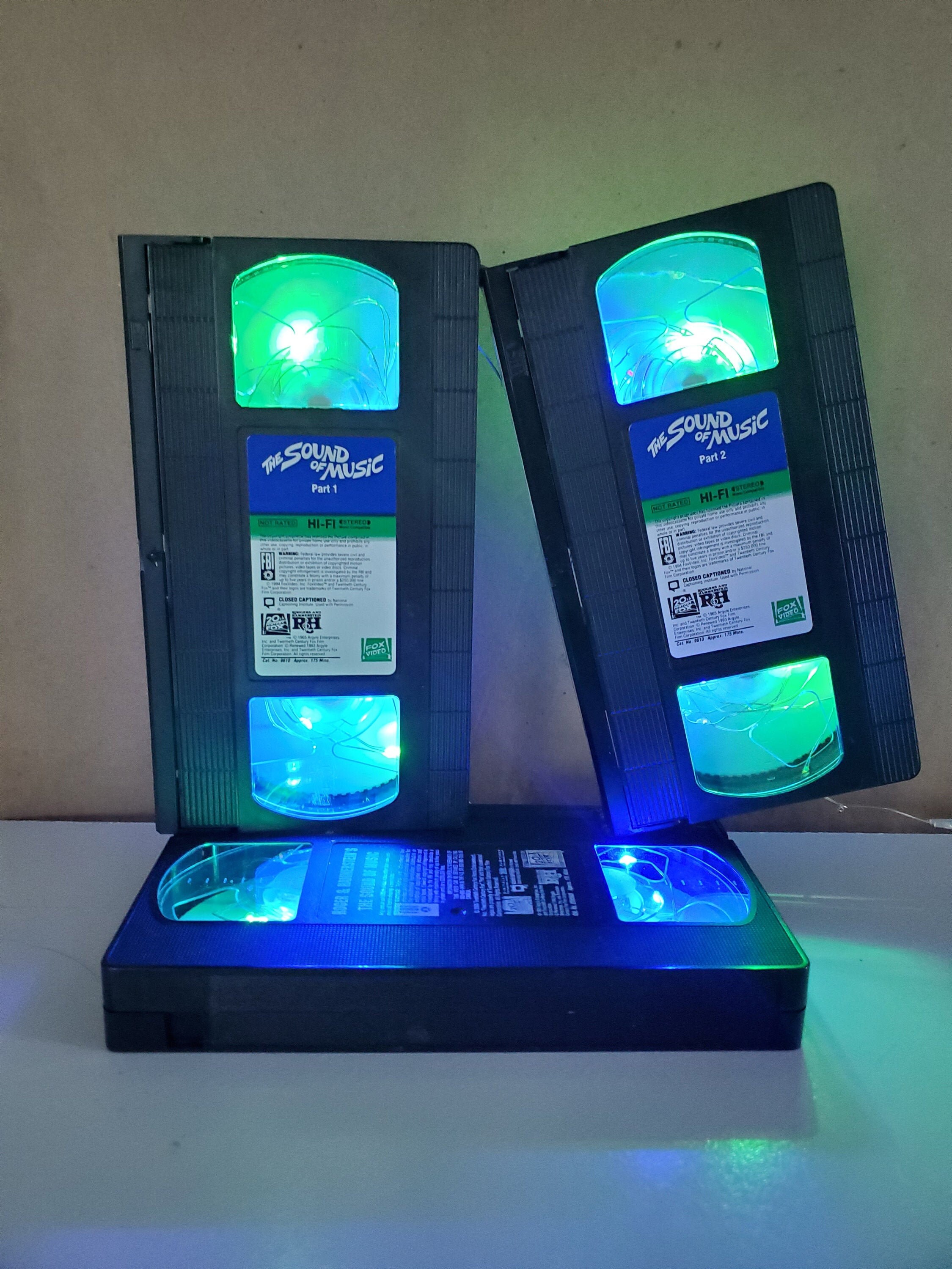 VHS Light With USB Plug Etsy