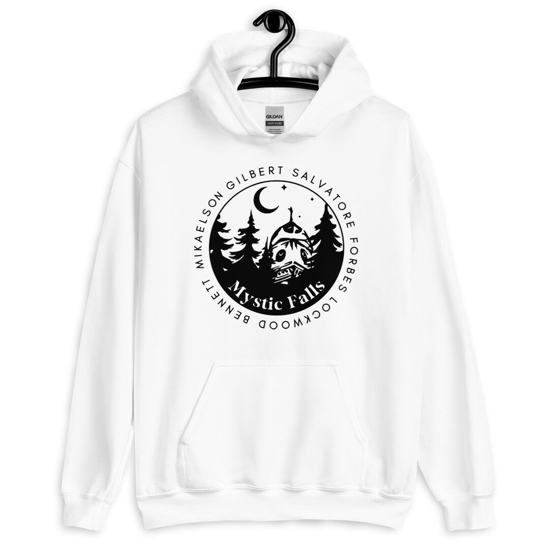 Vampire Diaries, Hello Brother, Damon, Stefan, Elena, Gilbert, Salvatore,  Mystic Falls, Hoodie, Gift Idea, for Her, for Him, Birthday - Main Image