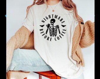 Alptraum vor Kaffee, Kaffeeliebhaber, Geschenk, Skelett, Kaffee, Koffein, für Sie, für Ihn, Geschenkidee, Koffeinjunky, Brauch