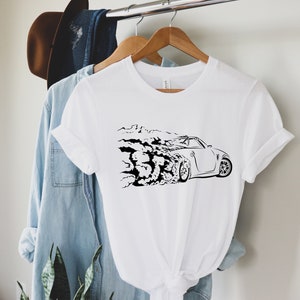 350Z drifting T-shirt, car T-shirt, Racing T-shirt, Graphic T-shirt, Hoodie, sweatshirt, long sleeve, Drift T-shirt, drifting