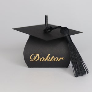 Abitur Bachelor Master Doktor Meister Geldgeschenk Geschenk Geschenkbox Doktorhut Hochschule Schulabschluss Staatsexamen Absolventenkappe Bild 10