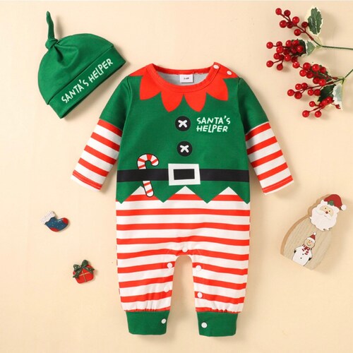 Baby Boy Christmas Outfit Baby Christmas Outfit Christmas Etsy