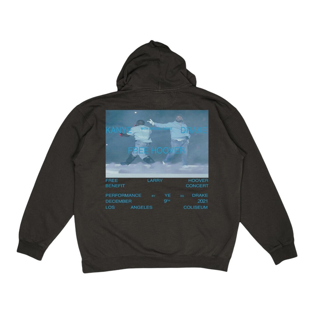 Buy Kanye West Free Hoover Hoodie Event La/yeezus Tour/kids