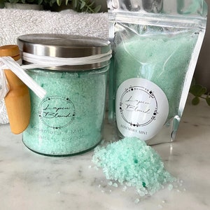 Aromathérapie Tous les sels de bain naturels de relaxation | Cadeau d&#39;hôtesse | Cadeau pour elle | Spa | Anniversaire | Cadeaux pour fête | Douche nuptiale | Noël