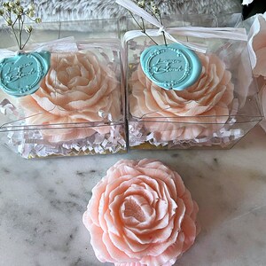 All Natural Goat Milk Soap | Handmade soap | Gifts for Her | Mother&#39;s Day | Party Favors | Hand Poured | Luxury Soap | Rose | Bridal Shower