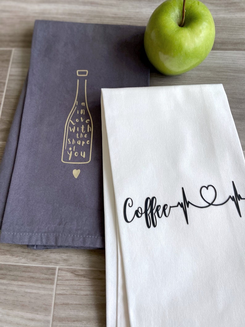 100 Cotton Sublimation Tea Towel Blanks Etsy