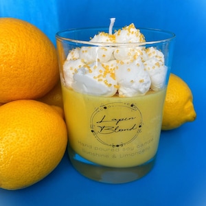 Artisanal Limoncello Scented 14 oz Soy Candle | Birthday | Celebrate | Hand Poured Candle | Birthday Gift | Home Decor | All Natural