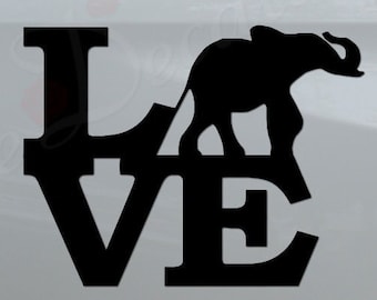 Baby Elephant Sticker – KT's Canvases
