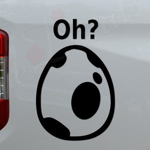 Oh Egg Hatching Baby Die Cut Vinyl Decal Sticker For Car Truck Motorcycle Window Bumper Wall Home Office Decor