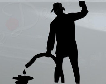 Funny Cousin Eddie Shitter's Full Die Cut Vinyl Decal Sticker For Car Truck Motorcycle Window Bumper Wall Home Office Decor