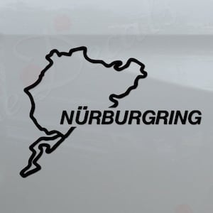 Nurburgring Germany Auto Race Track German Racing Die Cut Vinyl Decal Sticker For Car Truck Motorcycle Window Bumper Wall Home Decor