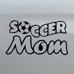Soccer Mom Mexican Futbol Team Sports Die Cut Vinyl Decal Sticker For Car Truck Motorcycle Window Bumper Wall Home Decor
