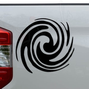 Hurricane Tornado Storm Cyclone Weather Die Cut Vinyl Decal Sticker For Car Truck Motorcycle Window Bumper Wall Home Office Decor