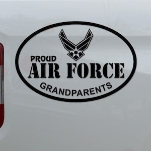 Air Force Air Force Army Vinyl Car Decal Bumper Sticker,choose Your