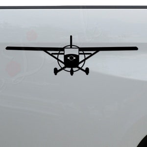 Cessna 172 Skyhawk Plane Pilot Die Cut Vinyl Decal Sticker For Car Truck Motorcycle Window Bumper Wall Home Decor