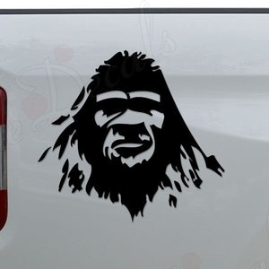 Bigfoot Sasquatch Yeti Monster Die Cut Vinyl Decal Sticker For Car Truck Motorcycle Window Bumper Wall Home Office Decor