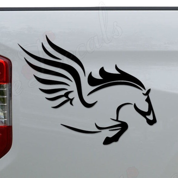 Flying Horse Pegasus Greek Myth Die Cut Vinyl Decal Sticker For Car Truck Motorcycle Window Bumper Wall Home Office Decor