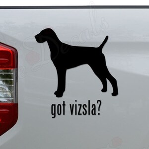 Got Vizsla Dog Pet Lover Die Cut Vinyl Decal Sticker For Car Truck Motorcycle Window Bumper Wall Home Office Decor
