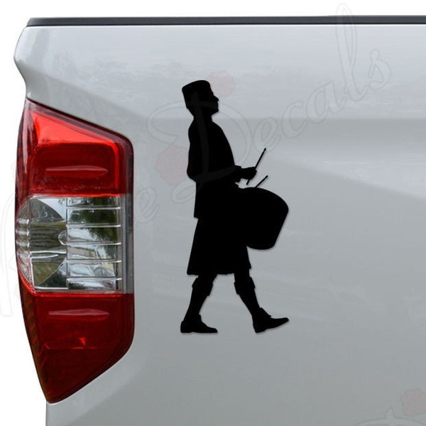 Scottish Drummer Drum Music Scotland Die Cut Vinyl Decal Sticker For Car Truck Motorcycle Window Bumper Wall Home Office Decor