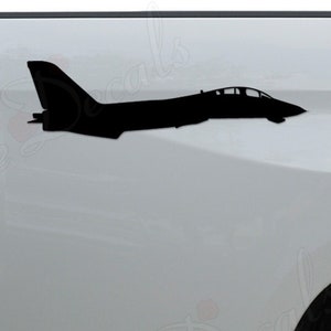 F-14 Tomcat Fighter Jet Navy Air Force Die Cut Vinyl Decal Sticker For Car Truck Motorcycle Window Bumper Wall Home Office Decor