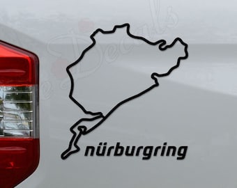 Nurburgring Race Track Racing Germany Decal Sticker for Car, Truck ...