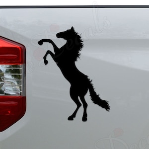 Horse Wild Stallion Die Cut Vinyl Decal Sticker For Car Truck Motorcycle Window Bumper Wall Home Office Decor