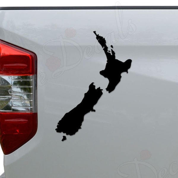 New Zealand Country Map Die Cut Vinyl Decal Sticker For Car Truck Motorcycle Window Bumper Wall Home Office Decor