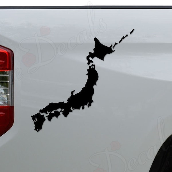 Japan Country Map Japanese Die Cut Vinyl Decal Sticker For Car Truck Motorcycle Window Bumper Wall Home Office Decor