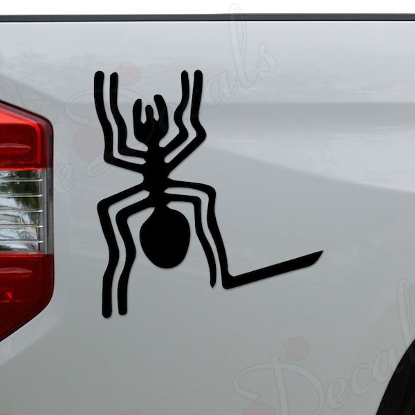 Peru Nazca Lines Spider Geolyphs Art Drawing Die Cut Vinyl Decal Sticker For Car Truck Motorcycle Window Bumper Wall Home Office Decor