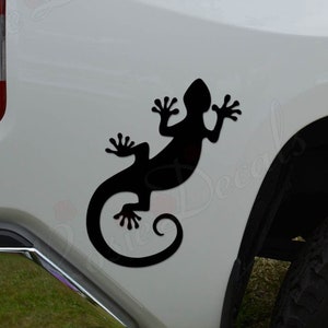 Gecko Lizard Chameleon Pet Reptile Die Cut Vinyl Decal Sticker For Car Truck Motorcycle Window Bumper Wall Home Office Decor
