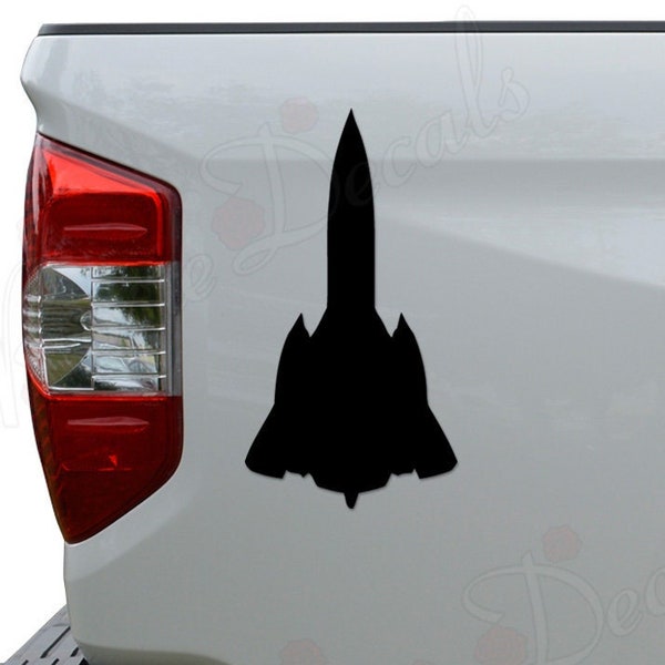 SR-71 Blackbird Skunk Works FighterJet Die Cut Vinyl Decal Sticker For Car Truck Motorcycle Window Bumper Wall Home Office Decor