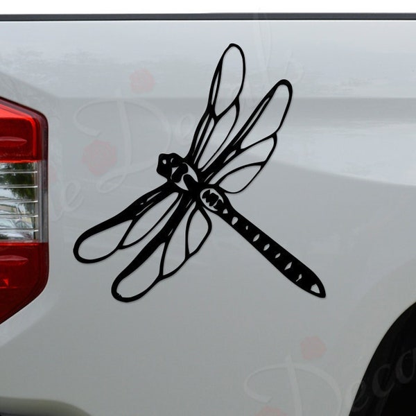 Dragonfly Insect Wings Animal Die Cut Vinyl Decal Sticker For Car Truck Motorcycle Window Bumper Wall Home Office Decor