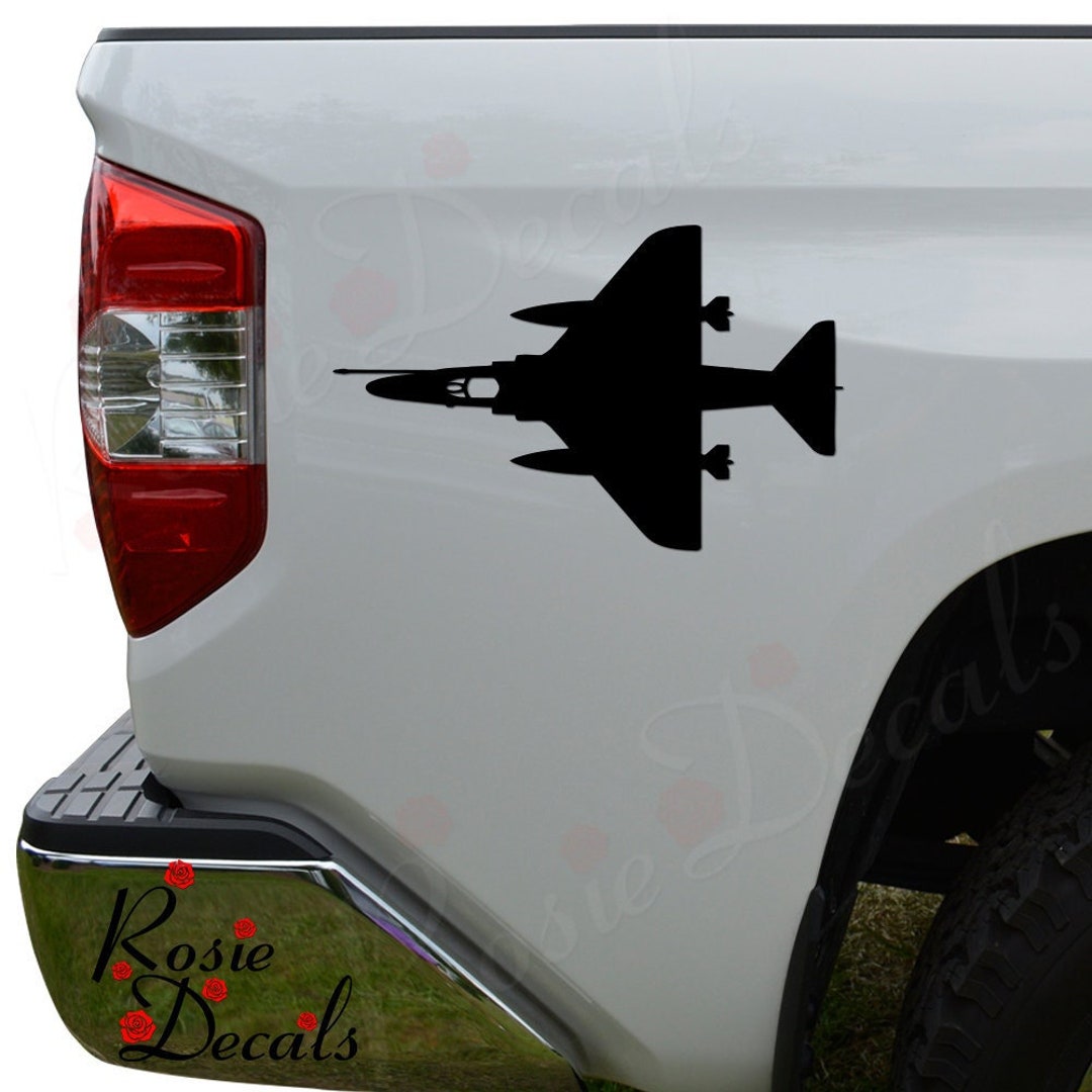 A-4 Skyhawk Navy Fighter Jet Pilot Military #01 Die Cut Vinyl Decal ...