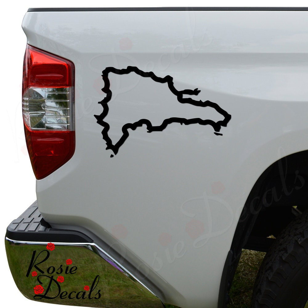 Fashion Coat Of Arm For Personalized Dominican Republic Car Truck Window Bumper Sticker Occlusion Scratch Decal Car Accessories | ZA