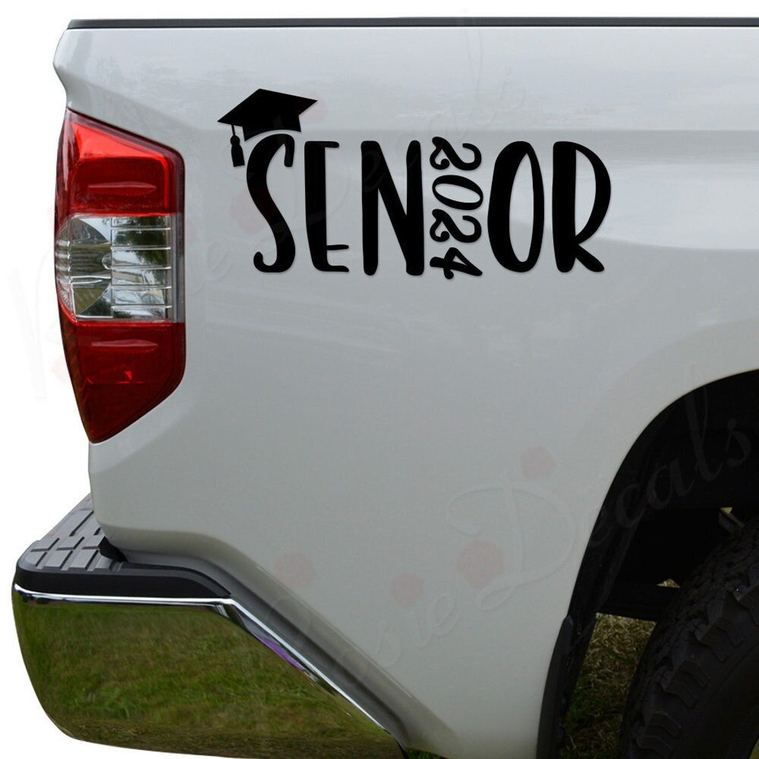 Senior Class 2024 High School College Graduation Die Cut Vinyl Decal ...