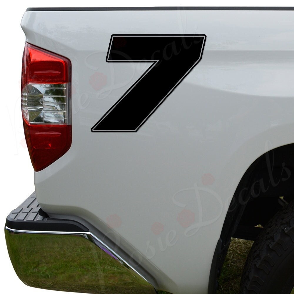 Racing Race Number 7 Style #20 Go Kart Helmet Die Cut Vinyl Decal ...