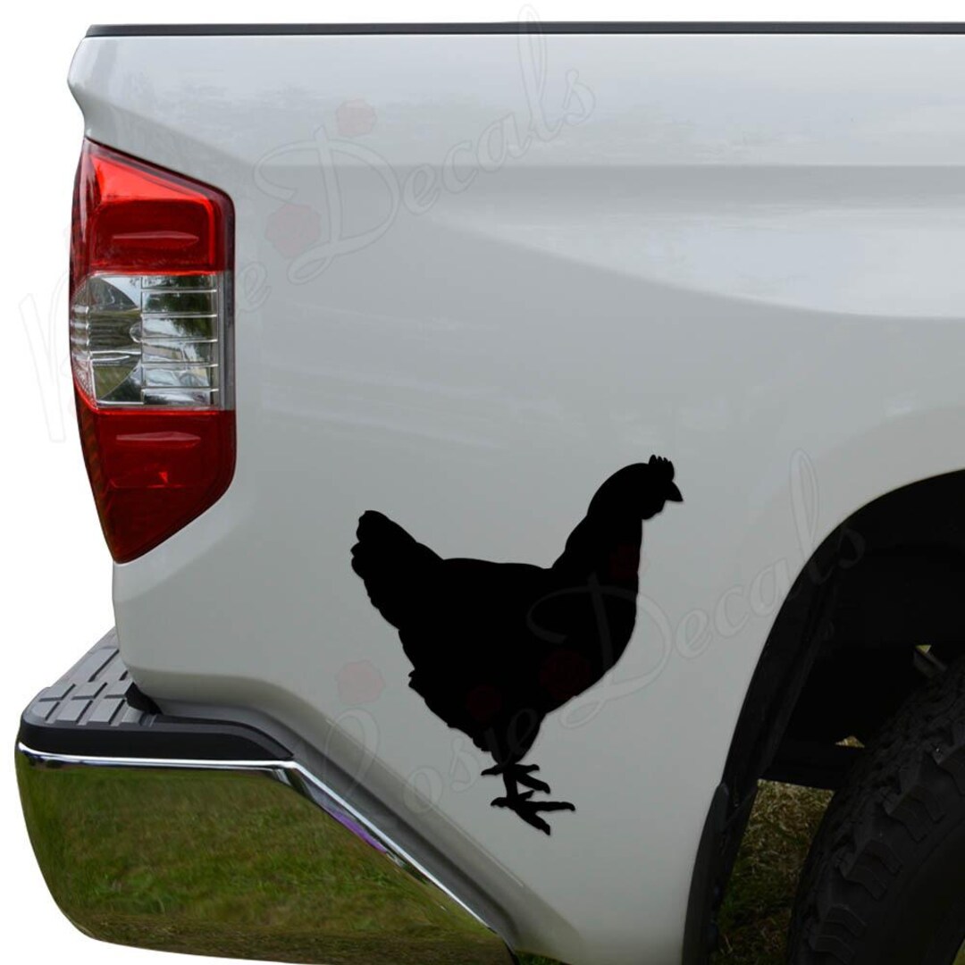 Chicken Window Sticker Chicken Hen Egg Farm Farmer Vinyl Decal Sticker: Car, Truck, Window ...