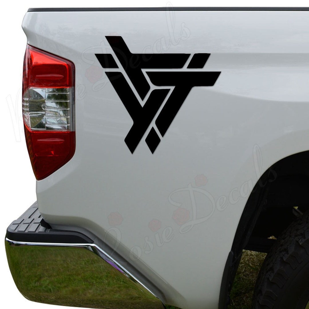 Tau Gamma Phi Triskelion Greek Die Cut Vinyl Decal Sticker for Car ...