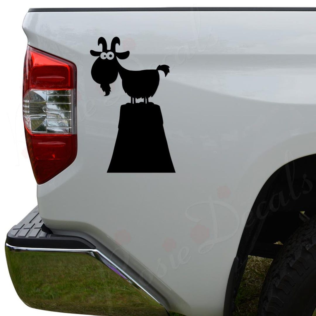 Wantagh Goat Sticker Longhorn Mountain Goat Animal Wildlife Vinyl Decal Sticker: Car, Truck ...
