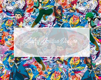 Japanese Anime Beyblade Character Oxford Fabric Made In Japan Etsy