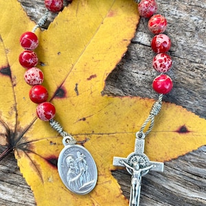 Saint Andrew Christmas Chaplet, Novena, Corded, Catholic, Handmade