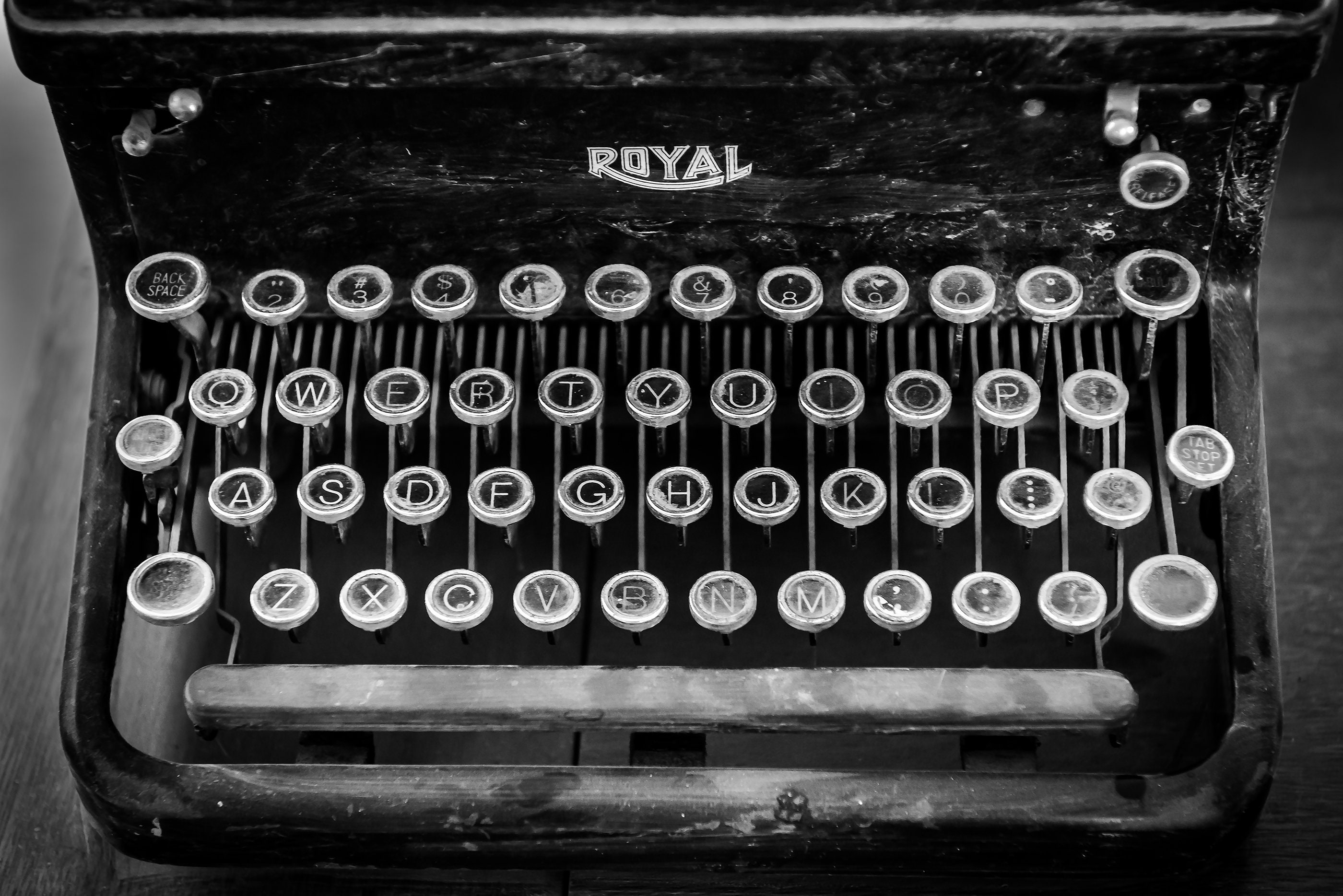 Typewriter Photograph Vintage Typewriter Old Typewriter Metal