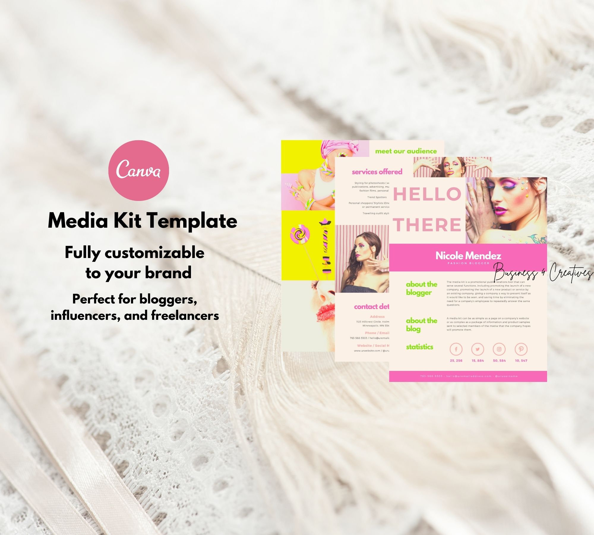 Influencer Pitch Template Influencer Pitch Template