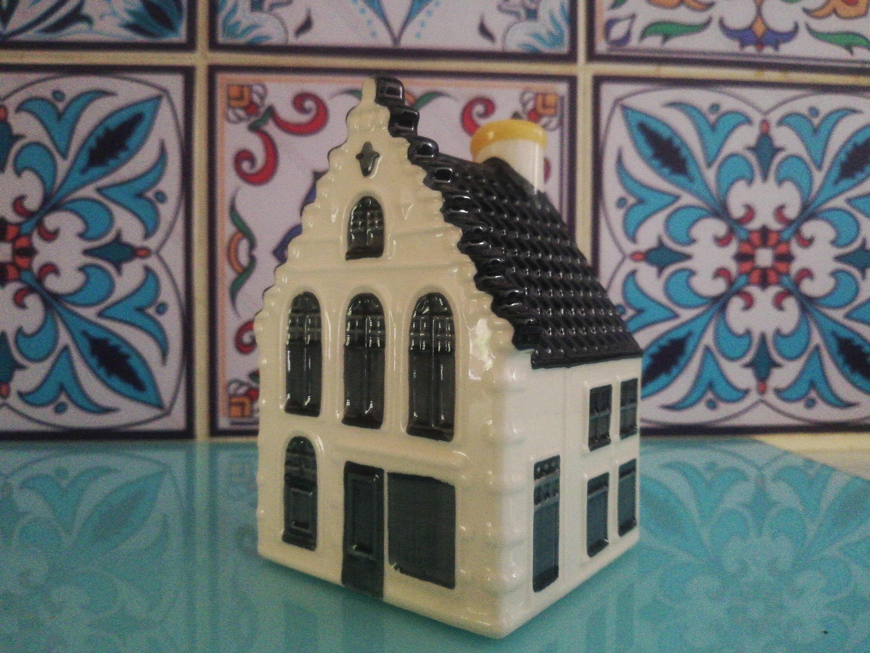 KLM Delft Blue Miniature Houses by Bols Characteristic Old Etsy