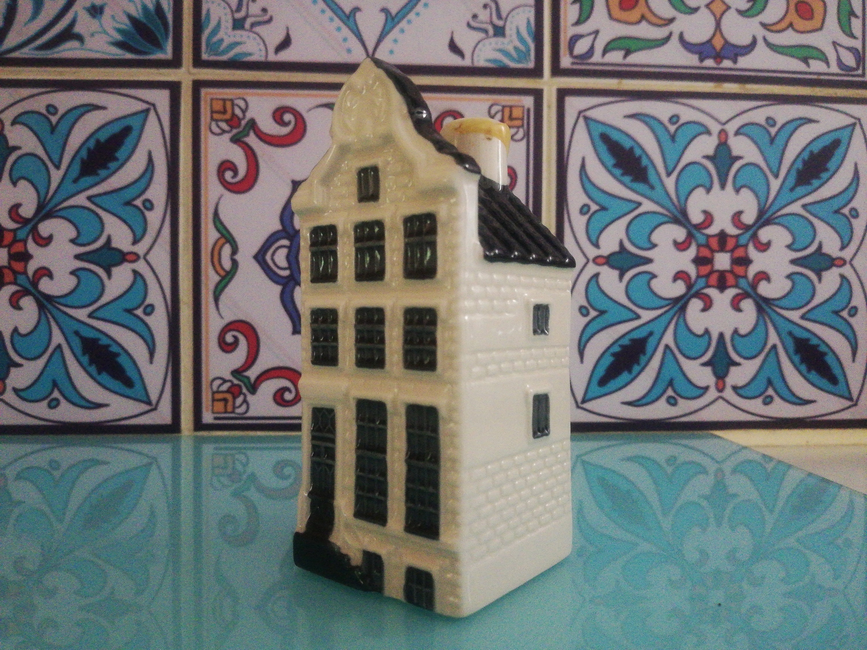 KLM Delft Blue Miniature Houses by Bols Characteristic Old Etsy