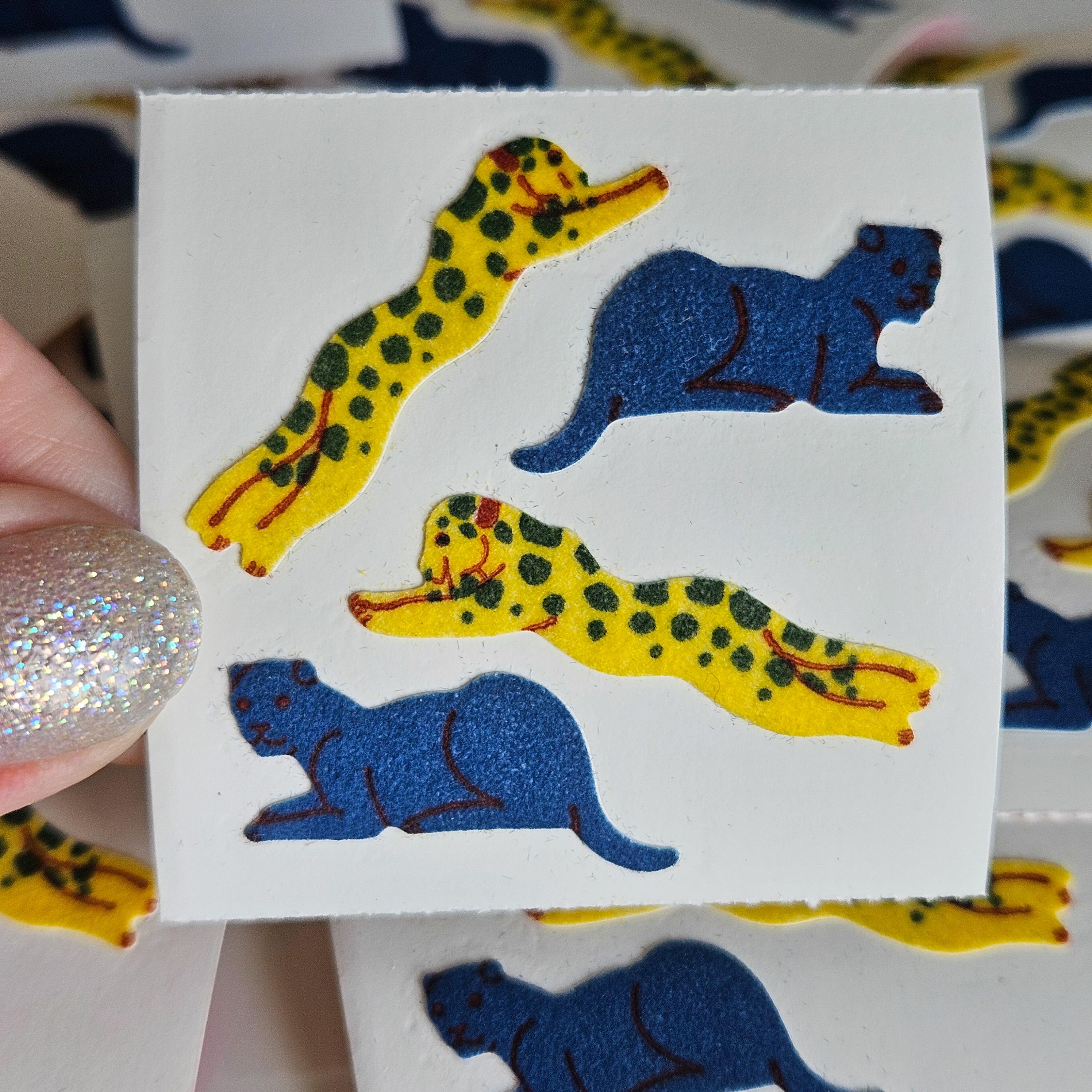 Fuzzy R Sticker Vintage Fuzzy Flocked Stickers, Whimsical Crafts, Textured, 3D ...