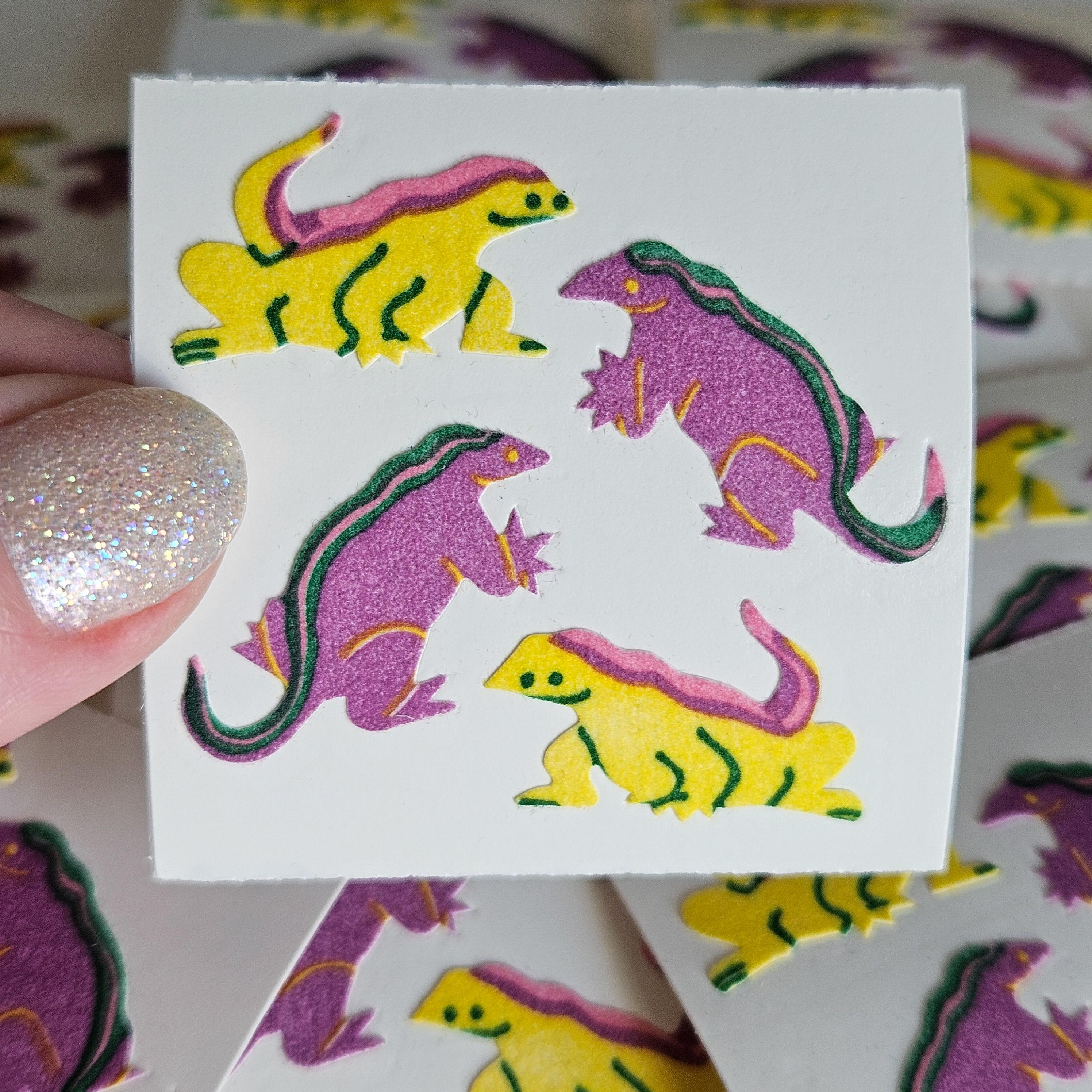 Fuzzy R Sticker Vintage Fuzzy Flocked Stickers, Whimsical Crafts, Textured, 3D ...